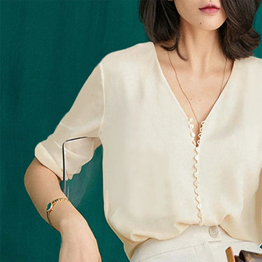 Blouse en Soie 19MM-Femme - StudioSoie